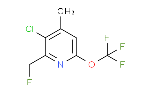 AM175684 | 1804597-65-6 | 3-Chloro-2-(fluoromethyl)-4-methyl-6-(trifluoromethoxy)pyridine