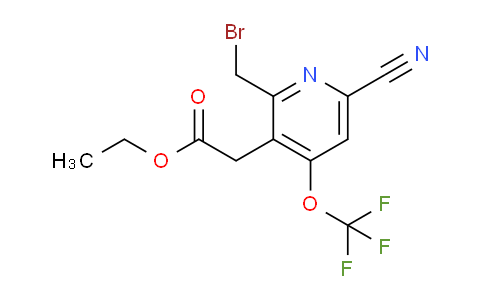 AM175688 | 1804736-71-7 | Ethyl 2-(bromomethyl)-6-cyano-4-(trifluoromethoxy)pyridine-3-acetate