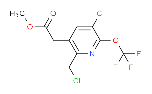 AM175703 | 1804798-71-7 | Methyl 3-chloro-6-(chloromethyl)-2-(trifluoromethoxy)pyridine-5-acetate