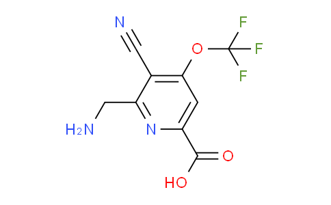 AM175705 | 1804733-87-6 | 2-(Aminomethyl)-3-cyano-4-(trifluoromethoxy)pyridine-6-carboxylic acid