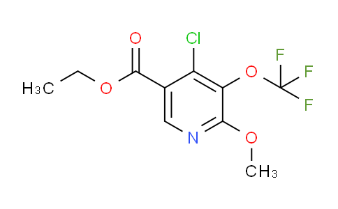 AM175709 | 1803696-51-6 | Ethyl 4-chloro-2-methoxy-3-(trifluoromethoxy)pyridine-5-carboxylate