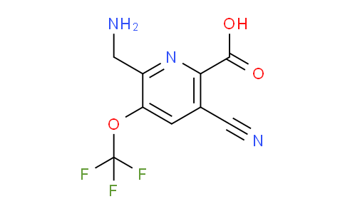 AM175712 | 1806069-77-1 | 2-(Aminomethyl)-5-cyano-3-(trifluoromethoxy)pyridine-6-carboxylic acid