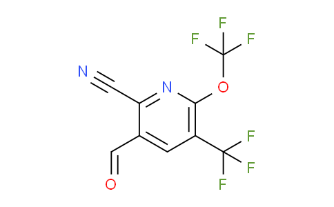 AM175736 | 1804450-32-5 | 2-Cyano-6-(trifluoromethoxy)-5-(trifluoromethyl)pyridine-3-carboxaldehyde