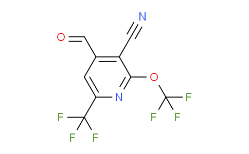 AM175742 | 1804780-56-0 | 3-Cyano-2-(trifluoromethoxy)-6-(trifluoromethyl)pyridine-4-carboxaldehyde