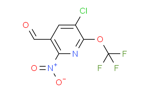 AM175746 | 1804700-67-1 | 3-Chloro-6-nitro-2-(trifluoromethoxy)pyridine-5-carboxaldehyde