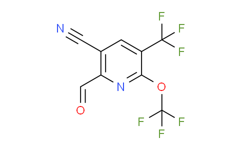 AM175758 | 1804302-65-5 | 5-Cyano-2-(trifluoromethoxy)-3-(trifluoromethyl)pyridine-6-carboxaldehyde