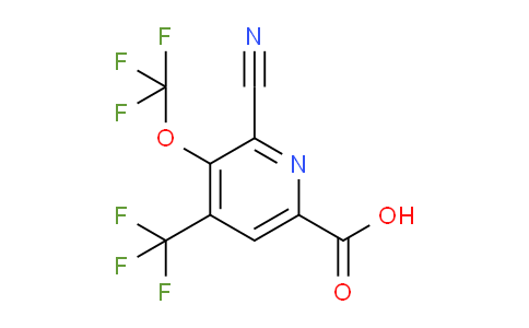 AM175762 | 1804735-09-8 | 2-Cyano-3-(trifluoromethoxy)-4-(trifluoromethyl)pyridine-6-carboxylic acid