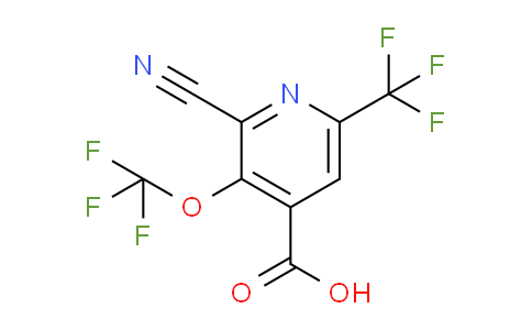 AM175767 | 1804331-33-6 | 2-Cyano-3-(trifluoromethoxy)-6-(trifluoromethyl)pyridine-4-carboxylic acid