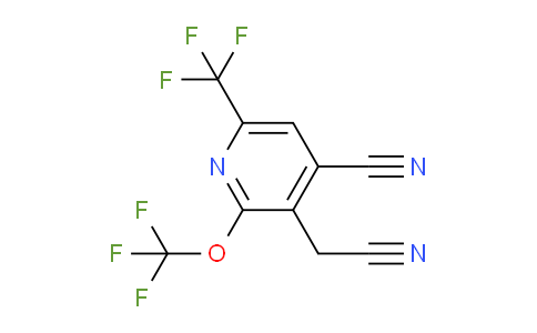 AM175773 | 1804321-81-0 | 4-Cyano-2-(trifluoromethoxy)-6-(trifluoromethyl)pyridine-3-acetonitrile