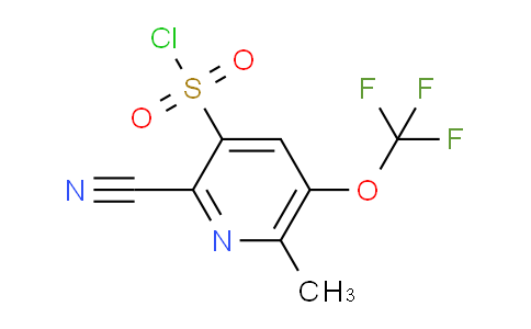 AM175787 | 1804343-67-6 | 2-Cyano-6-methyl-5-(trifluoromethoxy)pyridine-3-sulfonyl chloride