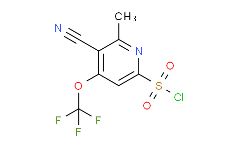 AM175790 | 1806076-71-0 | 3-Cyano-2-methyl-4-(trifluoromethoxy)pyridine-6-sulfonyl chloride