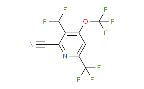 AM175797 | 1806076-75-4 | 2-Cyano-3-(difluoromethyl)-4-(trifluoromethoxy)-6-(trifluoromethyl)pyridine