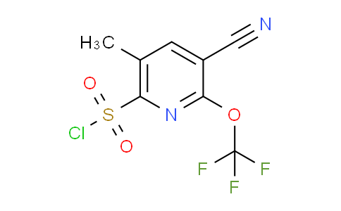 AM175798 | 1803621-29-5 | 3-Cyano-5-methyl-2-(trifluoromethoxy)pyridine-6-sulfonyl chloride