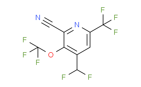 AM175800 | 1804342-71-9 | 2-Cyano-4-(difluoromethyl)-3-(trifluoromethoxy)-6-(trifluoromethyl)pyridine