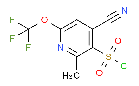 AM175802 | 1803621-35-3 | 4-Cyano-2-methyl-6-(trifluoromethoxy)pyridine-3-sulfonyl chloride