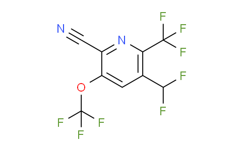 AM175805 | 1804779-68-7 | 2-Cyano-5-(difluoromethyl)-3-(trifluoromethoxy)-6-(trifluoromethyl)pyridine