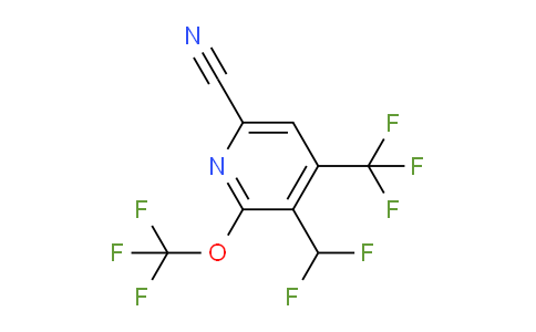 AM175807 | 1803665-84-0 | 6-Cyano-3-(difluoromethyl)-2-(trifluoromethoxy)-4-(trifluoromethyl)pyridine