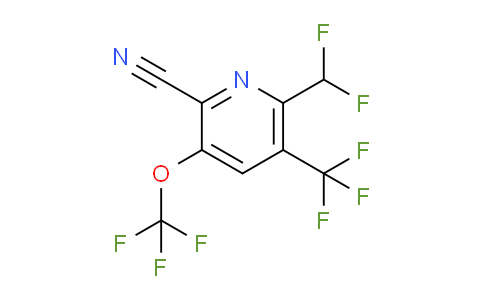 AM175808 | 1804310-35-7 | 2-Cyano-6-(difluoromethyl)-3-(trifluoromethoxy)-5-(trifluoromethyl)pyridine