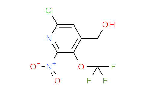 6-Chloro-2-nitro-3-(trifluoromethoxy)pyridine-4-methanol