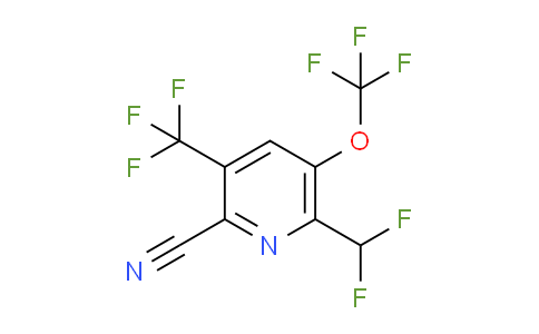 AM175814 | 1805929-02-5 | 2-Cyano-6-(difluoromethyl)-5-(trifluoromethoxy)-3-(trifluoromethyl)pyridine