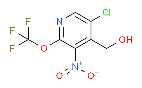 5-Chloro-3-nitro-2-(trifluoromethoxy)pyridine-4-methanol