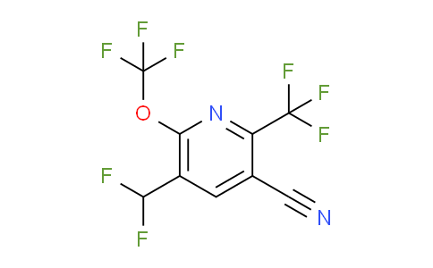 AM175824 | 1804310-57-3 | 3-Cyano-5-(difluoromethyl)-6-(trifluoromethoxy)-2-(trifluoromethyl)pyridine