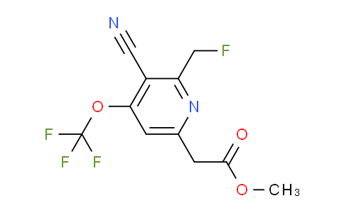 AM175831 | 1803665-54-4 | Methyl 3-cyano-2-(fluoromethyl)-4-(trifluoromethoxy)pyridine-6-acetate