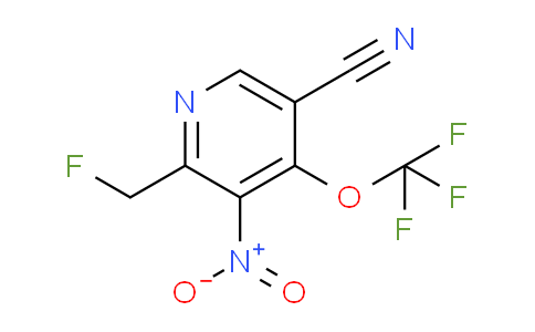 AM175833 | 1806204-71-6 | 5-Cyano-2-(fluoromethyl)-3-nitro-4-(trifluoromethoxy)pyridine