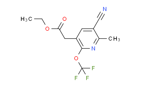 AM175834 | 1804399-37-8 | Ethyl 3-cyano-2-methyl-6-(trifluoromethoxy)pyridine-5-acetate