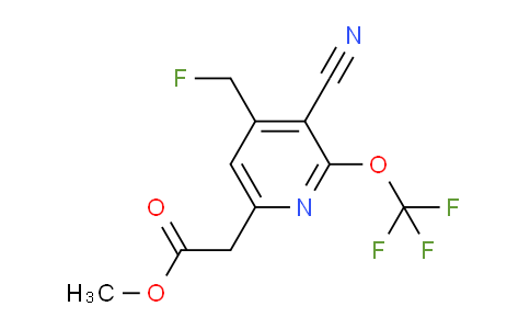 AM175838 | 1806249-98-8 | Methyl 3-cyano-4-(fluoromethyl)-2-(trifluoromethoxy)pyridine-6-acetate