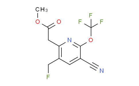 AM175840 | 1804342-27-5 | Methyl 3-cyano-5-(fluoromethyl)-2-(trifluoromethoxy)pyridine-6-acetate