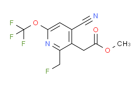 AM175846 | 1804342-20-8 | Methyl 4-cyano-2-(fluoromethyl)-6-(trifluoromethoxy)pyridine-3-acetate