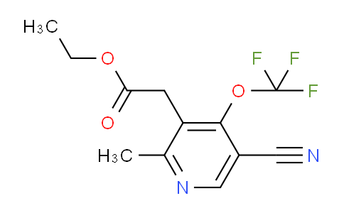 AM175847 | 1804820-63-0 | Ethyl 5-cyano-2-methyl-4-(trifluoromethoxy)pyridine-3-acetate