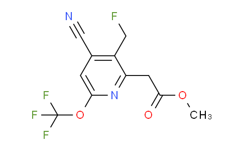 AM175848 | 1806076-58-3 | Methyl 4-cyano-3-(fluoromethyl)-6-(trifluoromethoxy)pyridine-2-acetate