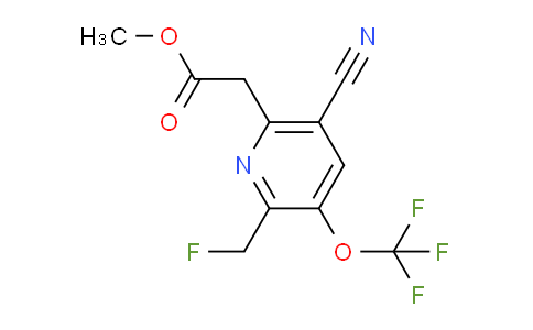 AM175851 | 1804708-71-1 | Methyl 5-cyano-2-(fluoromethyl)-3-(trifluoromethoxy)pyridine-6-acetate