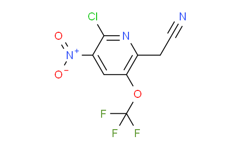 AM175855 | 1804809-19-5 | 2-Chloro-3-nitro-5-(trifluoromethoxy)pyridine-6-acetonitrile