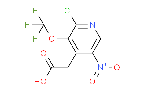 AM175856 | 1804394-63-5 | 2-Chloro-5-nitro-3-(trifluoromethoxy)pyridine-4-acetic acid
