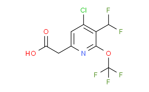 AM175860 | 1804641-04-0 | 4-Chloro-3-(difluoromethyl)-2-(trifluoromethoxy)pyridine-6-acetic acid