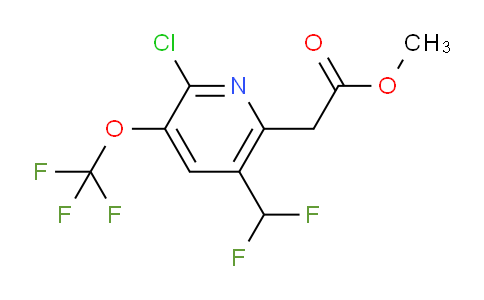 AM175872 | 1806157-41-4 | Methyl 2-chloro-5-(difluoromethyl)-3-(trifluoromethoxy)pyridine-6-acetate