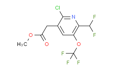 AM175880 | 1804662-59-6 | Methyl 2-chloro-6-(difluoromethyl)-5-(trifluoromethoxy)pyridine-3-acetate