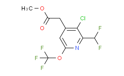 AM175882 | 1804474-55-2 | Methyl 3-chloro-2-(difluoromethyl)-6-(trifluoromethoxy)pyridine-4-acetate