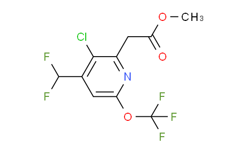 AM175885 | 1804559-86-1 | Methyl 3-chloro-4-(difluoromethyl)-6-(trifluoromethoxy)pyridine-2-acetate