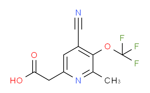 AM175889 | 1804398-51-3 | 4-Cyano-2-methyl-3-(trifluoromethoxy)pyridine-6-acetic acid