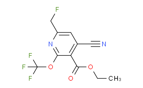 AM175890 | 1804778-44-6 | Ethyl 4-cyano-6-(fluoromethyl)-2-(trifluoromethoxy)pyridine-3-carboxylate