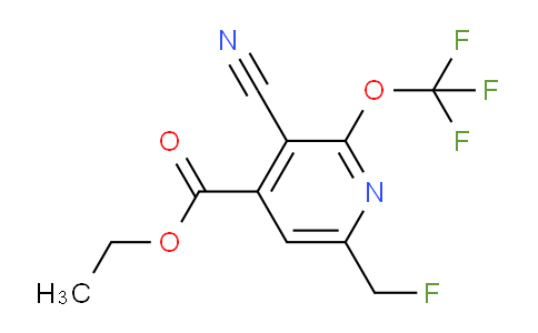 AM175896 | 1804806-42-5 | Ethyl 3-cyano-6-(fluoromethyl)-2-(trifluoromethoxy)pyridine-4-carboxylate