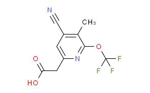AM175898 | 1806155-36-1 | 4-Cyano-3-methyl-2-(trifluoromethoxy)pyridine-6-acetic acid