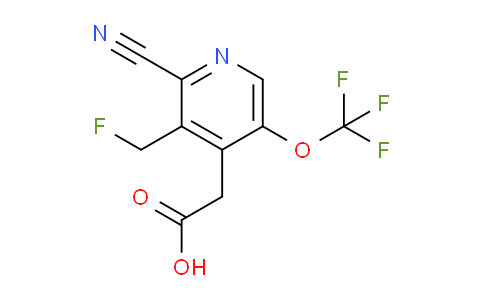 AM175900 | 1804778-49-1 | 2-Cyano-3-(fluoromethyl)-5-(trifluoromethoxy)pyridine-4-acetic acid