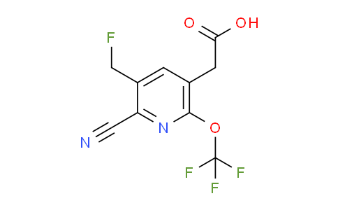 AM175903 | 1804320-70-4 | 2-Cyano-3-(fluoromethyl)-6-(trifluoromethoxy)pyridine-5-acetic acid