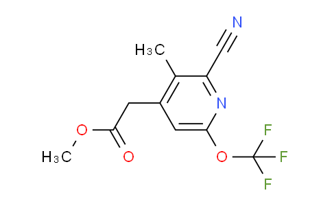 AM175908 | 1804784-93-7 | Methyl 2-cyano-3-methyl-6-(trifluoromethoxy)pyridine-4-acetate