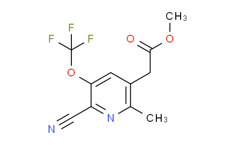 AM175914 | 1804785-08-7 | Methyl 2-cyano-6-methyl-3-(trifluoromethoxy)pyridine-5-acetate